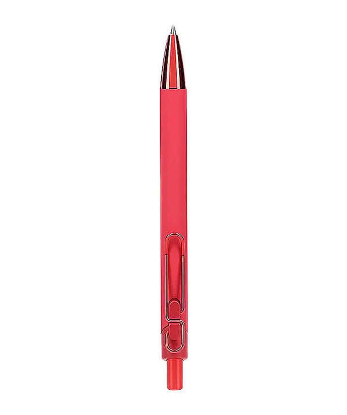 Laser Engraved Recycled Aluminum Soft Touch Gel Pen - Image 2