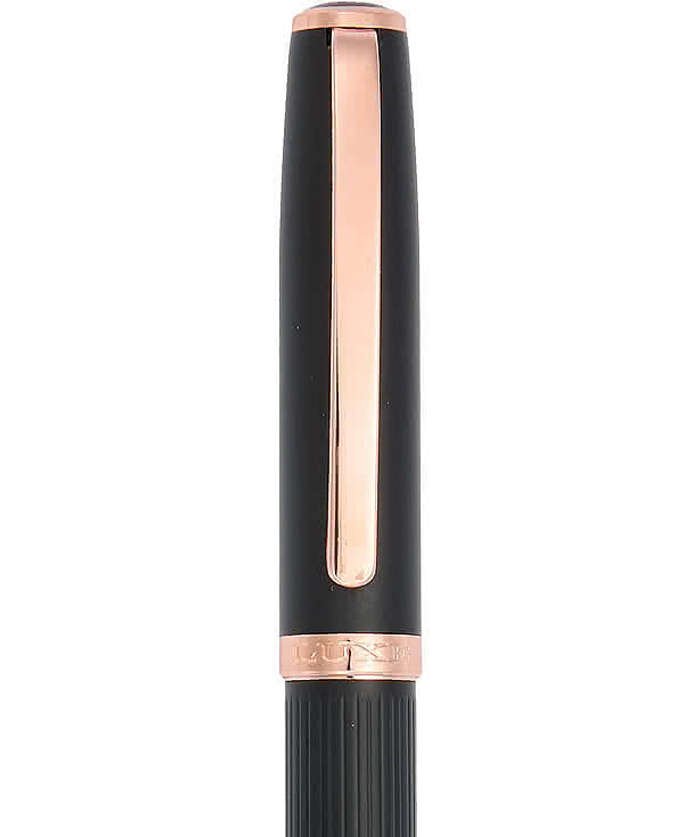 Laser Engraved Luxe Recycled Matte Roller Ball Gel Pen - Image 3