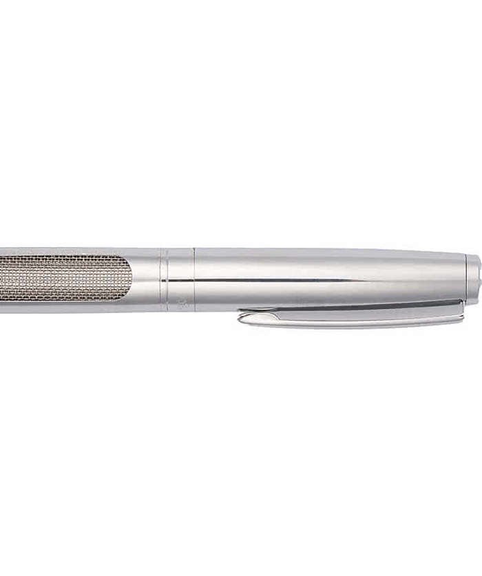 Luxe Recycled Stainless Steel Gel Ballpoint Pen - Image 4