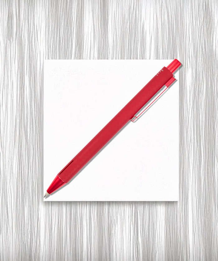 Full Color Halo Soft Touch Recycled Aluminum Gel Pen - Image 3
