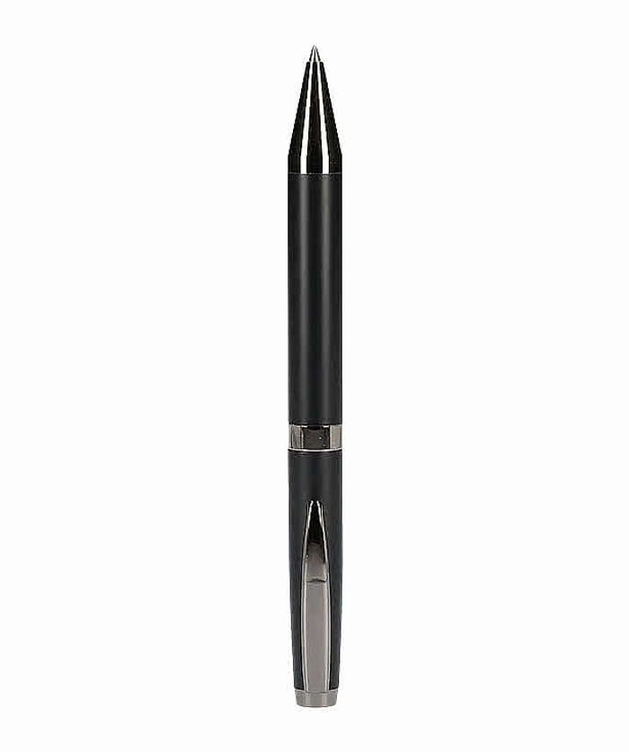Laser Engraved Recycled Brass Ultra Gel Ballpoint Pen (black ink) - Image 3