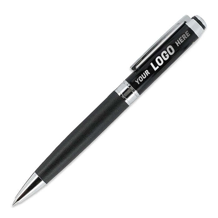 Laser Engraved Hyde Recycled Brass Gel Ballpoint Pen