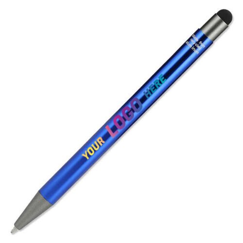 Full Color Recycled Aluminum Stylus Gel Pen