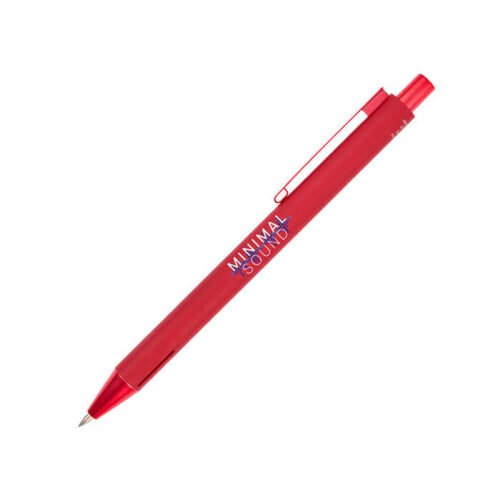 Full Color Halo Soft Touch Recycled Aluminum Gel Pen