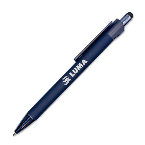 Laser Engraved Cache Touch Ballpoint Stylus Pen