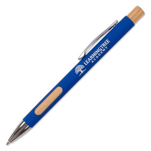 Laser Engraved Bamboozle Comfort Recycled Ballpoint Pen