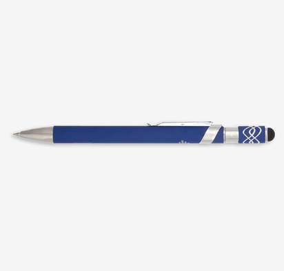 Full Color Simple Fidget Recycled Gel Stylus Pen - Image 2