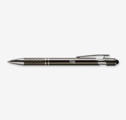Laser Engraved Textari Diamond Etched Grip Stylus Pen - Image 2