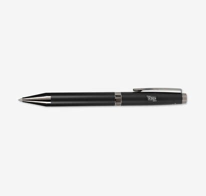 Laser Engraved Recycled Brass Ultra Gel Ballpoint Pen (black ink) - Image 5