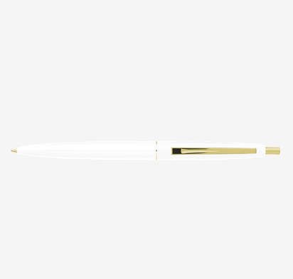 Clic Gold Trim Ballpoint Pen - Image 2