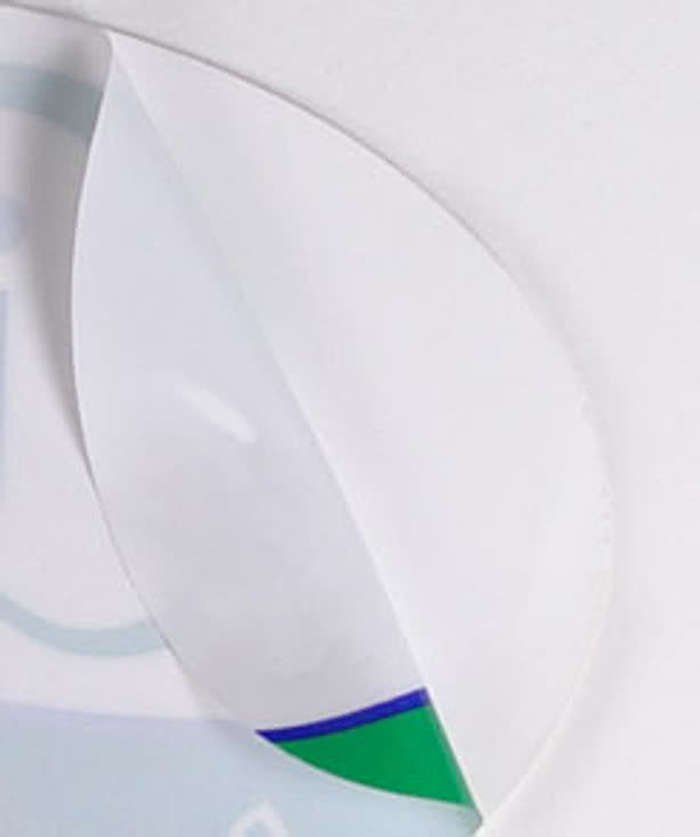 6 in. x 4 in. Oval Static Stick Window Cling - Image 3