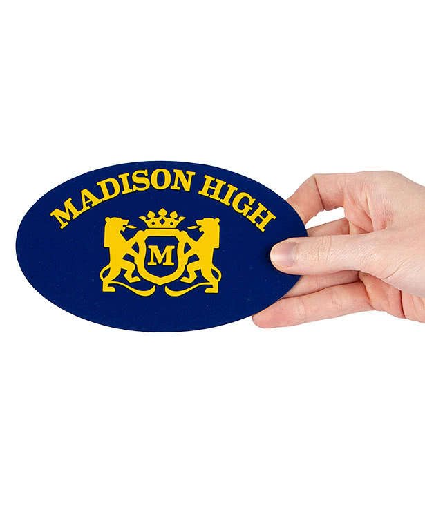 5.75 in. x 3.375 in. Oval Car Magnet - Image 4