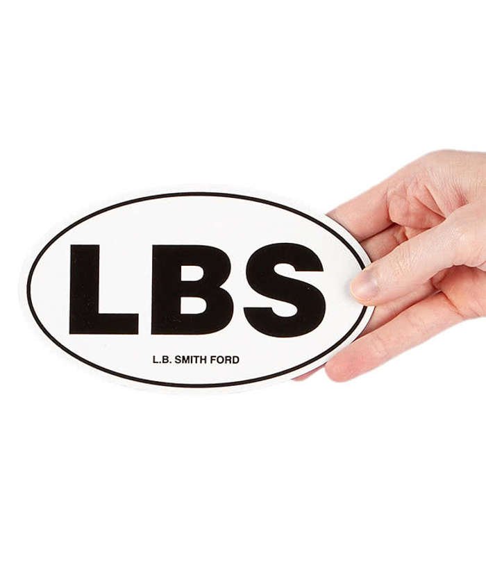 5.75 in. x 3.375 in. Oval Car Magnet w/ contrast trim - Image 3