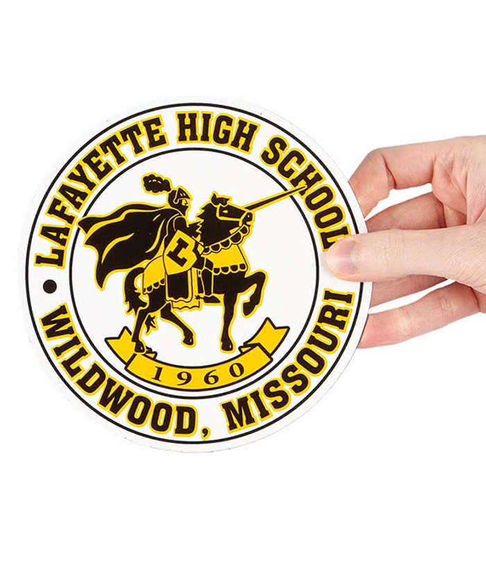 5.5 in. Circle Car Magnet w/ contrast trim - Image 4