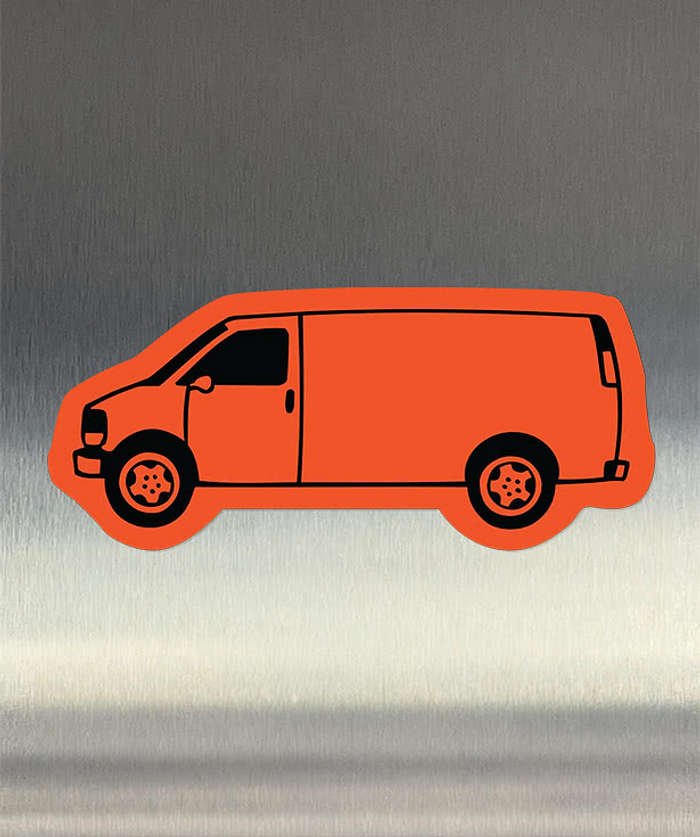 Full Color Van Refrigerator Magnet - .036" - Image 4