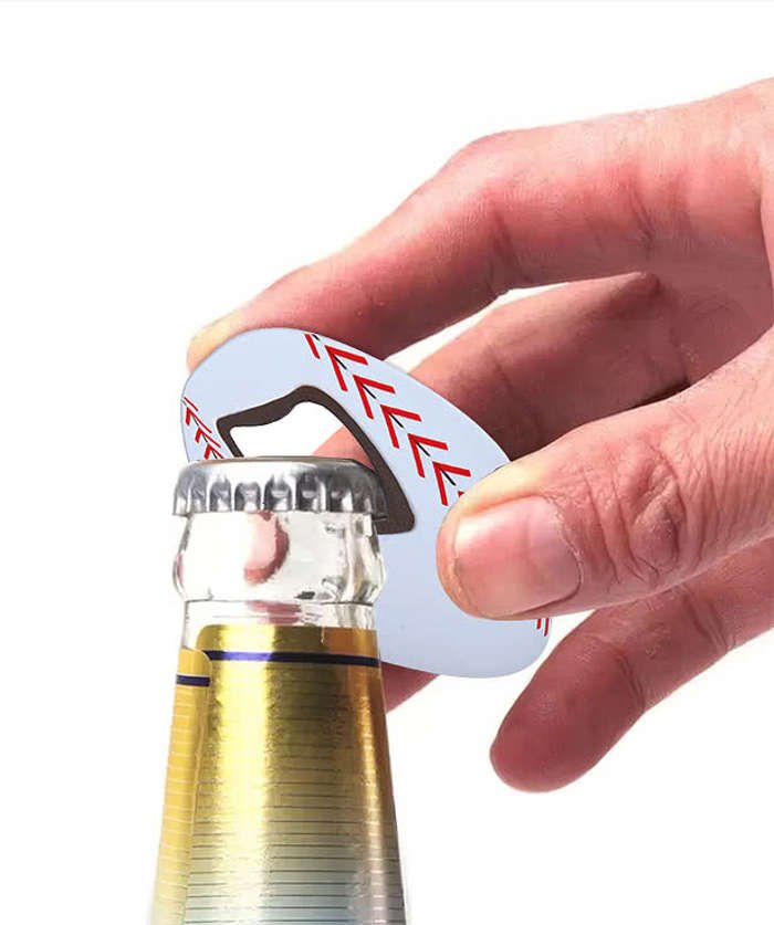Magnetic Baseball Bottle Opener - Image 3