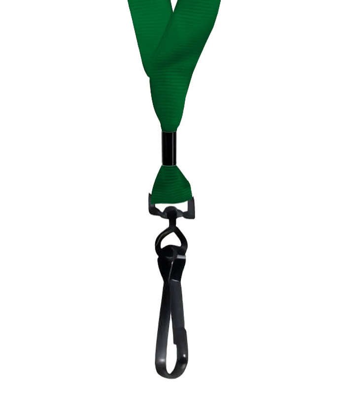 Recycled Lanyard with Metal Crimp and Swivel Hook - Image 4