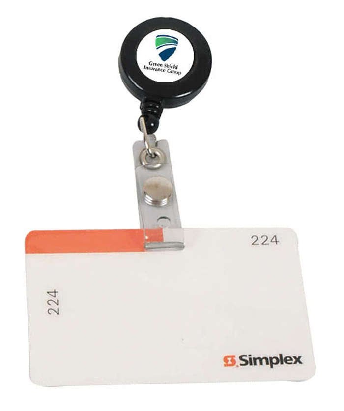 Retractable Badge Holder with Laminated Label - Image 5