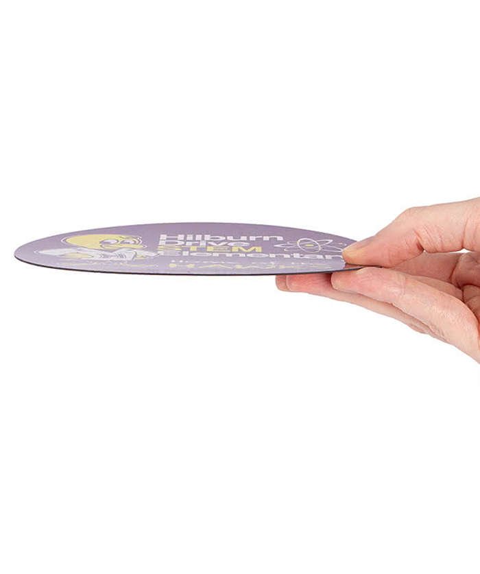 5.5 in. Circle Car Magnet - Image 3