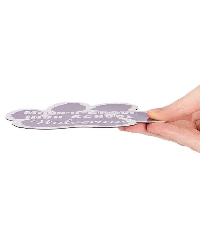 5.5 in. x 5.5 in. Paw Print Car Magnet - Image 3
