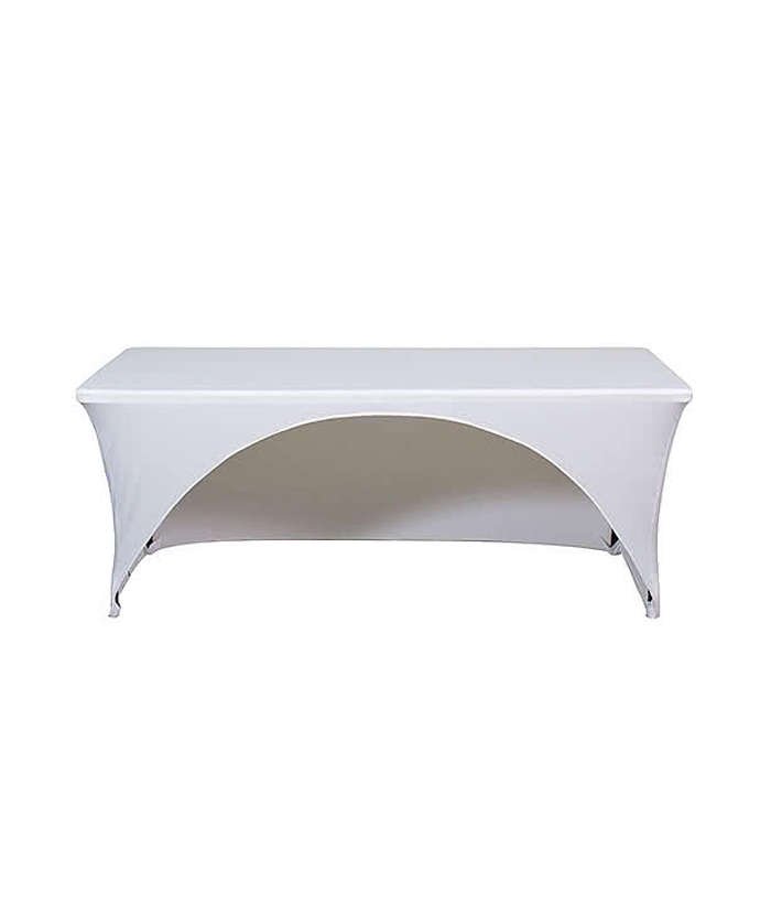 Full Color 6' Ultrafit Curve Open-Back Stretch Tablecloth - Image 7
