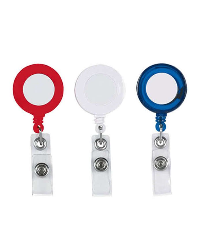 Retractable Badge Holder with Laminated Label - Image 4