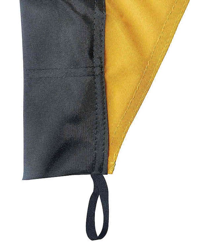 2' x 6' Portable Teardrop Flag with Cross Base - Image 4
