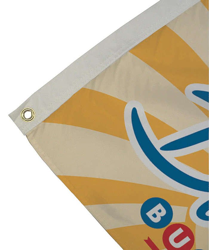 Full Color 5' x 3' Double-Sided Polyester Flag - Image 2