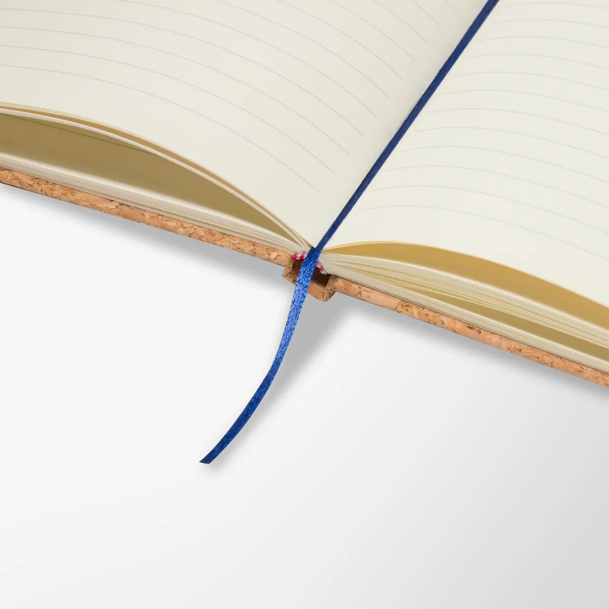 6'" x 8" Coastal Cork & Linen Beau Notebook - Image 5