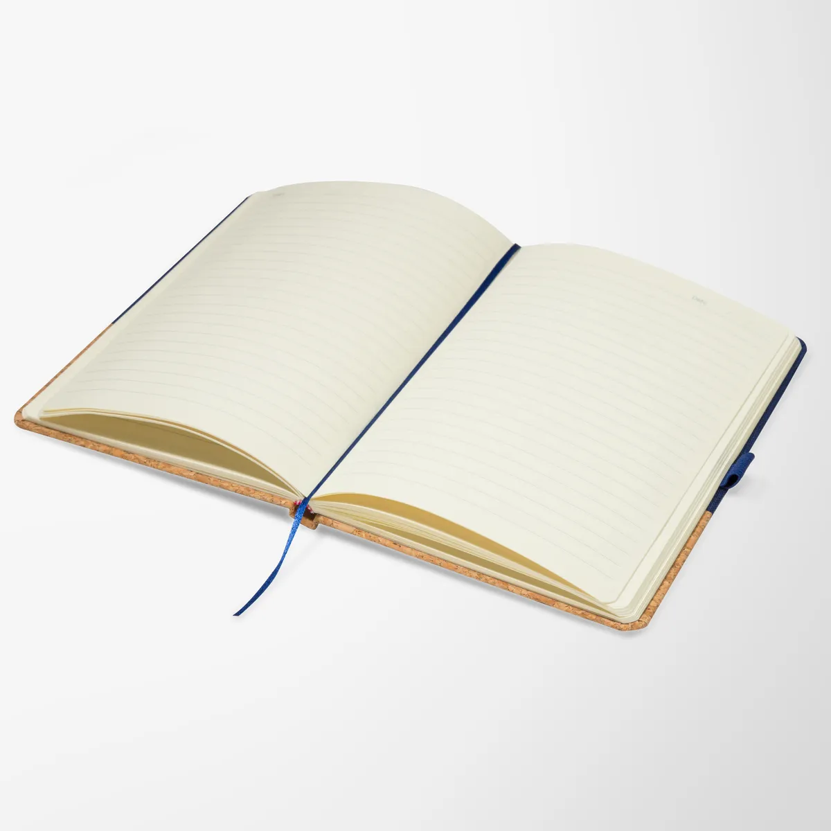 6'" x 8" Coastal Cork & Linen Beau Notebook - Image 4
