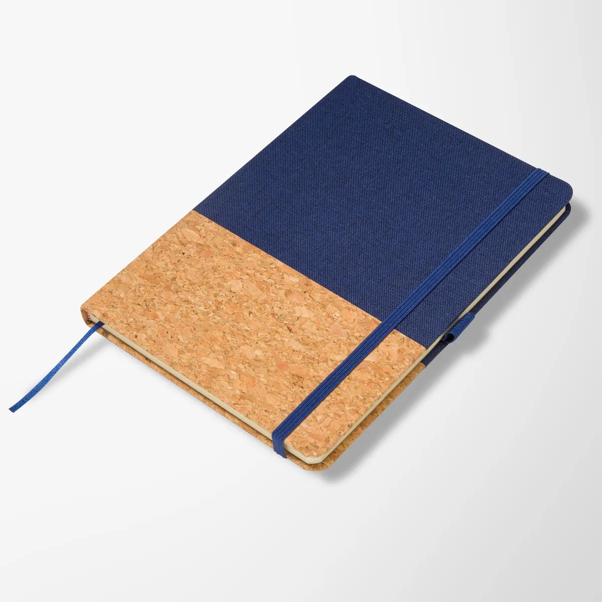 6'" x 8" Coastal Cork & Linen Beau Notebook - Image 3