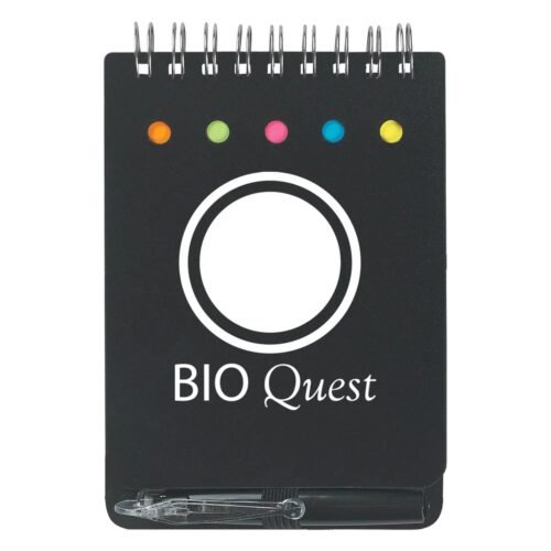 Spiral Jotter with Sticky Notes & Pen