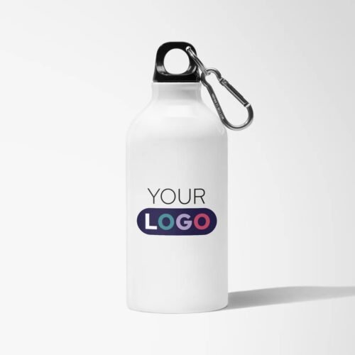 Full Color 17 oz. Aspen Water Bottle with Carabiner