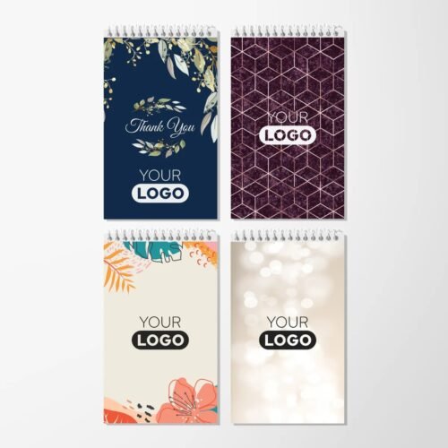 Full Color Spiral Flip Note Pad