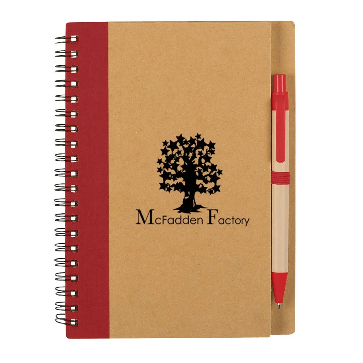 Greta Spiral Paper Notebook & Pen Set - Image 3