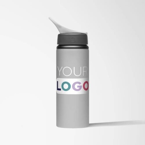 Full Color 24 oz. Aluminum Posy Water Bottle