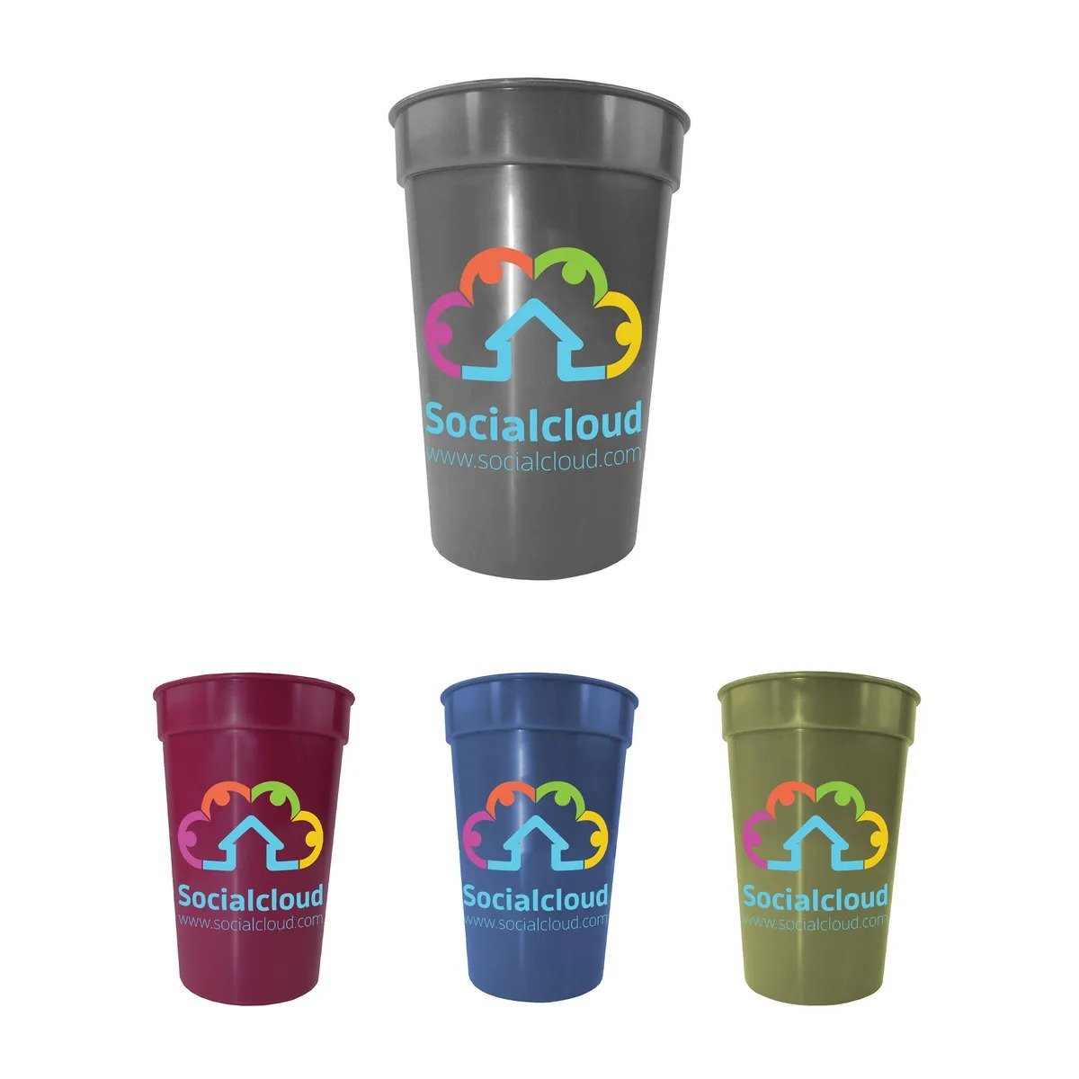 Full Color 17 oz. Wilderness Stadium Cup - Image 3
