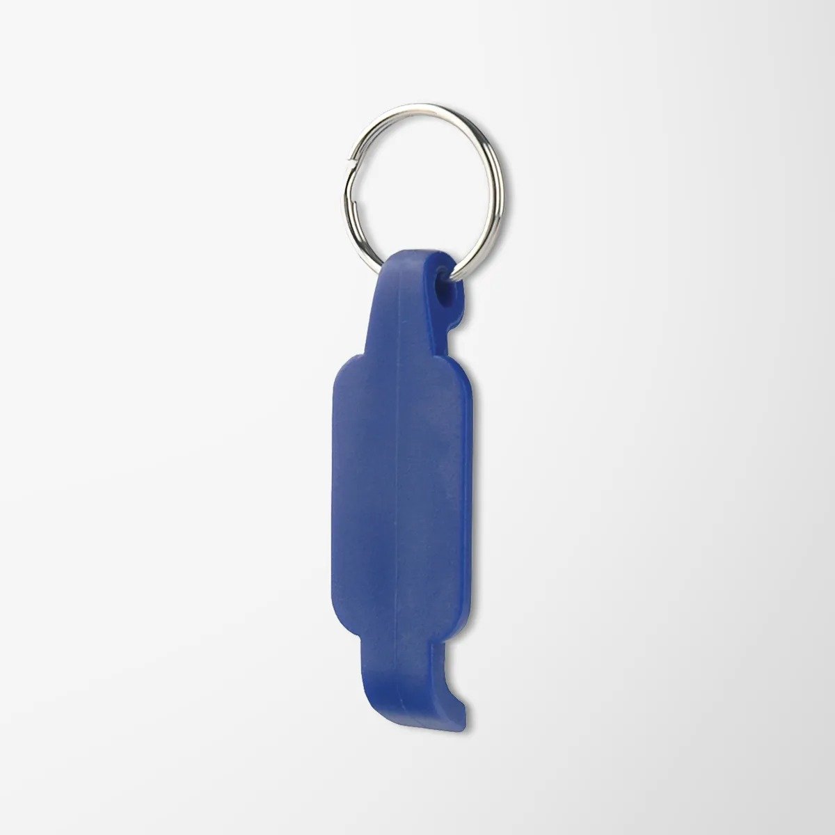 Plastic Bottle Opener with Key Ring - Image 3