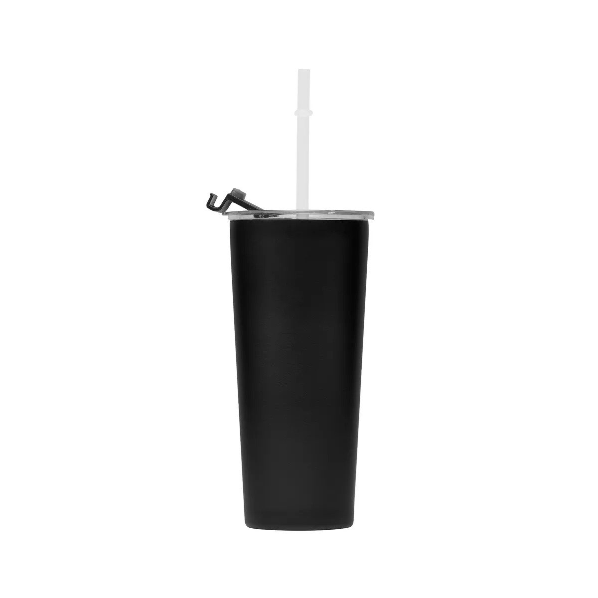 Full Color 22 oz.Ewan Stainless Steel Tumbler with Straw - Image 2