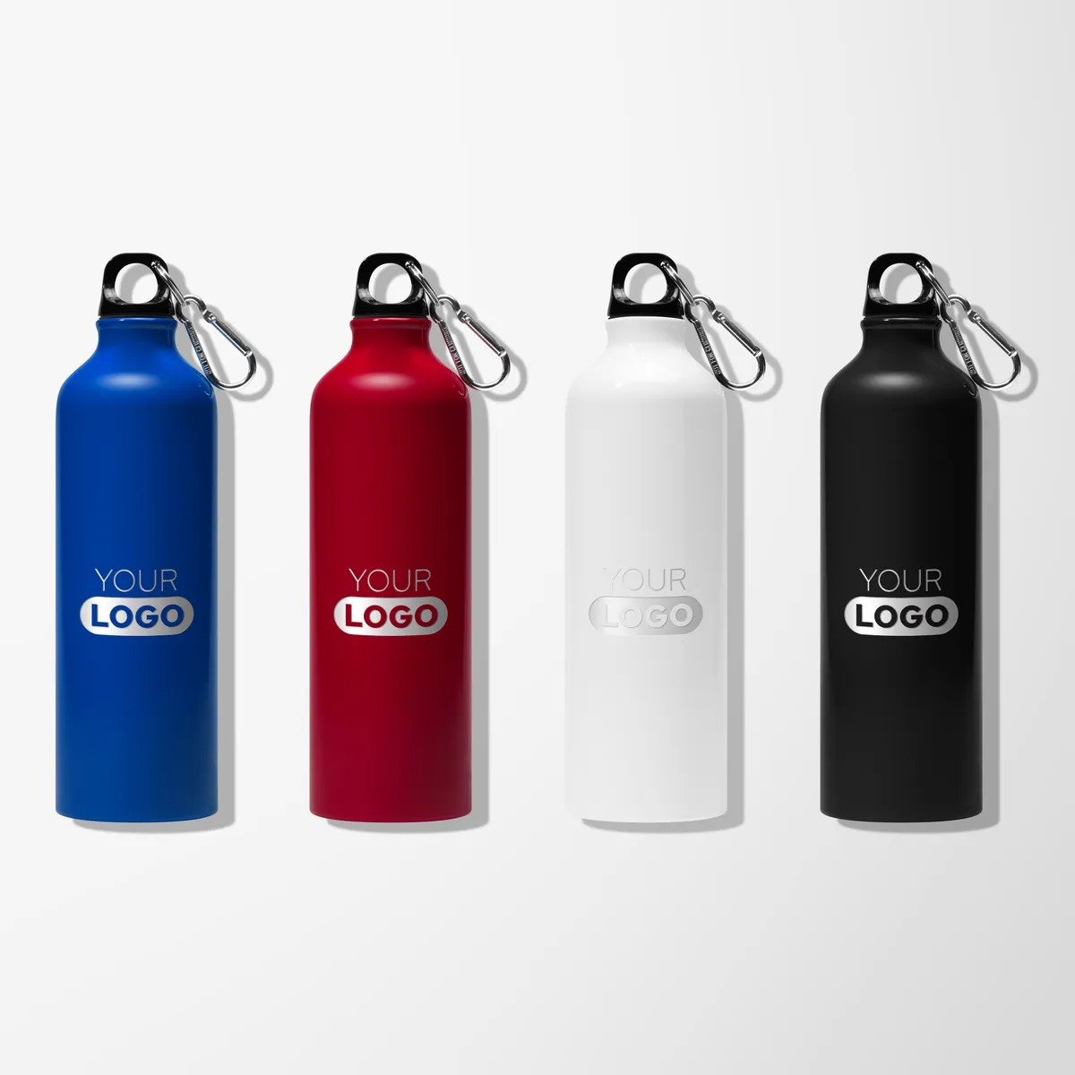 Engraved 26 oz. Aspen Water Bottle with Carabiner - Image 4