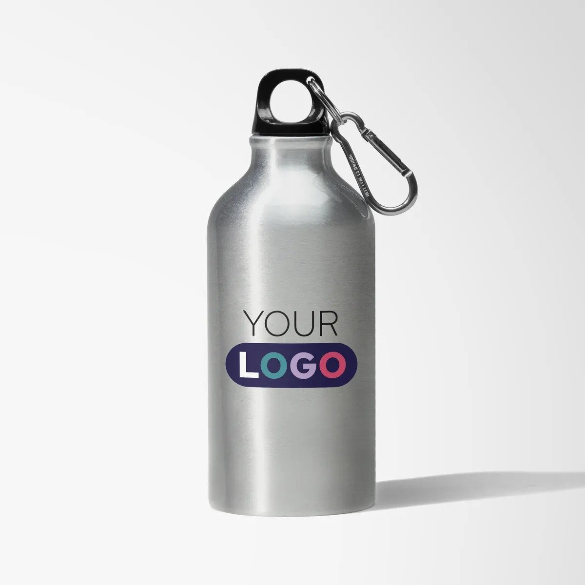 Full Color 17 oz. Aspen Water Bottle with Carabiner - Image 3