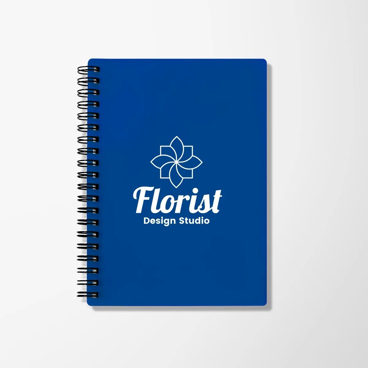 5'' X 7'' Rubbery Spiral Notebook - Image 2