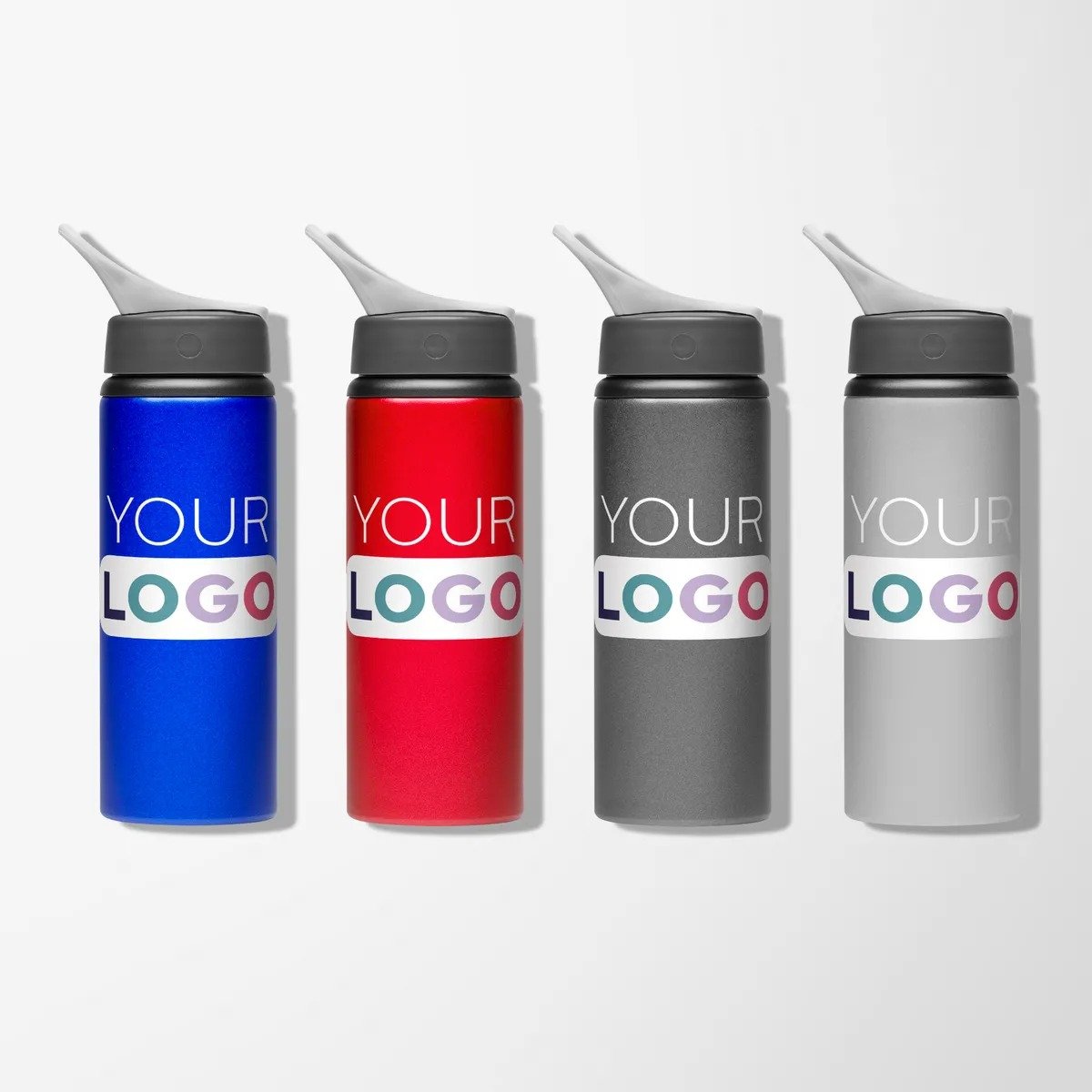 Full Color 24 oz. Aluminum Posy Water Bottle - Image 5