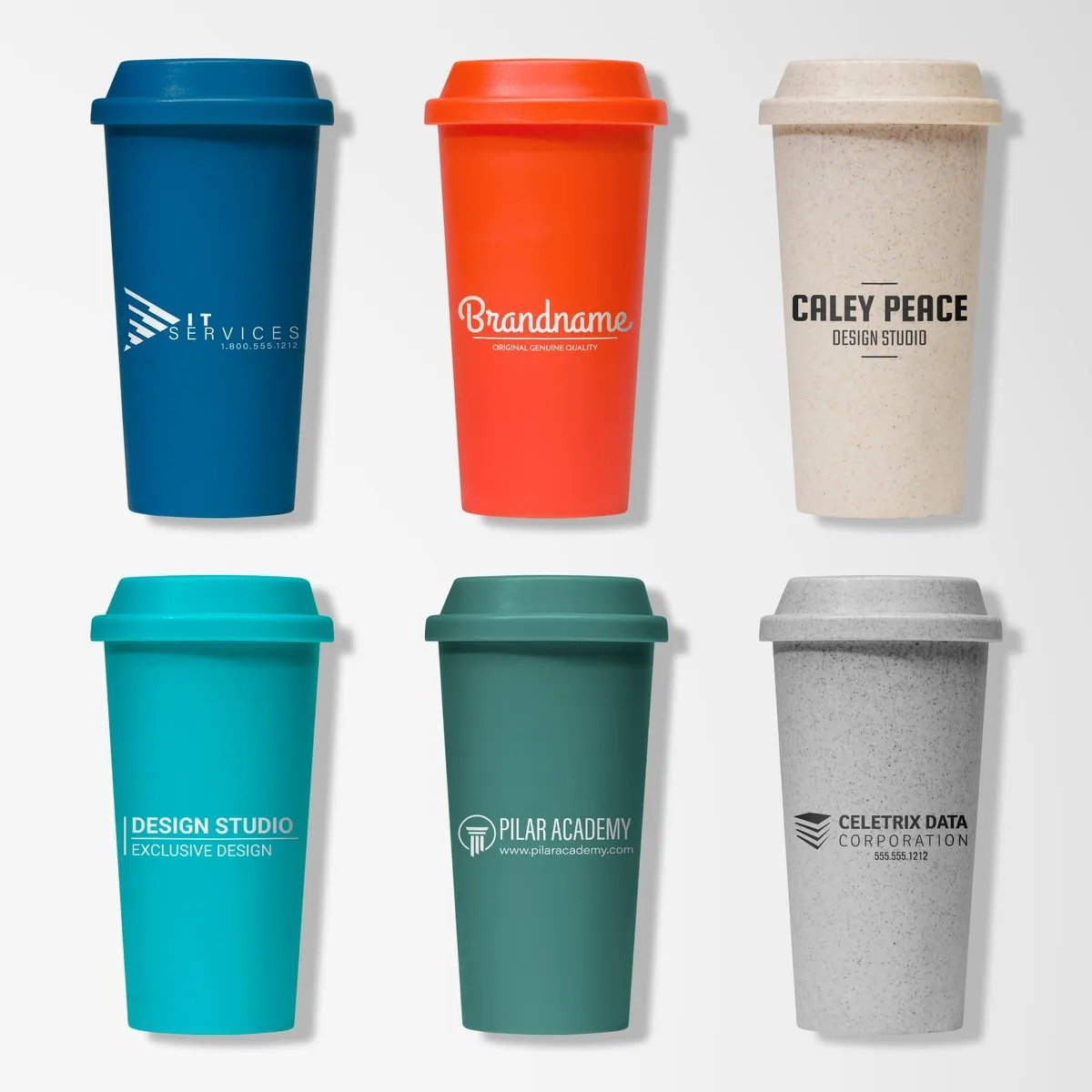 16 oz.Grande Wheat Straw Coffee Cup - Image 7