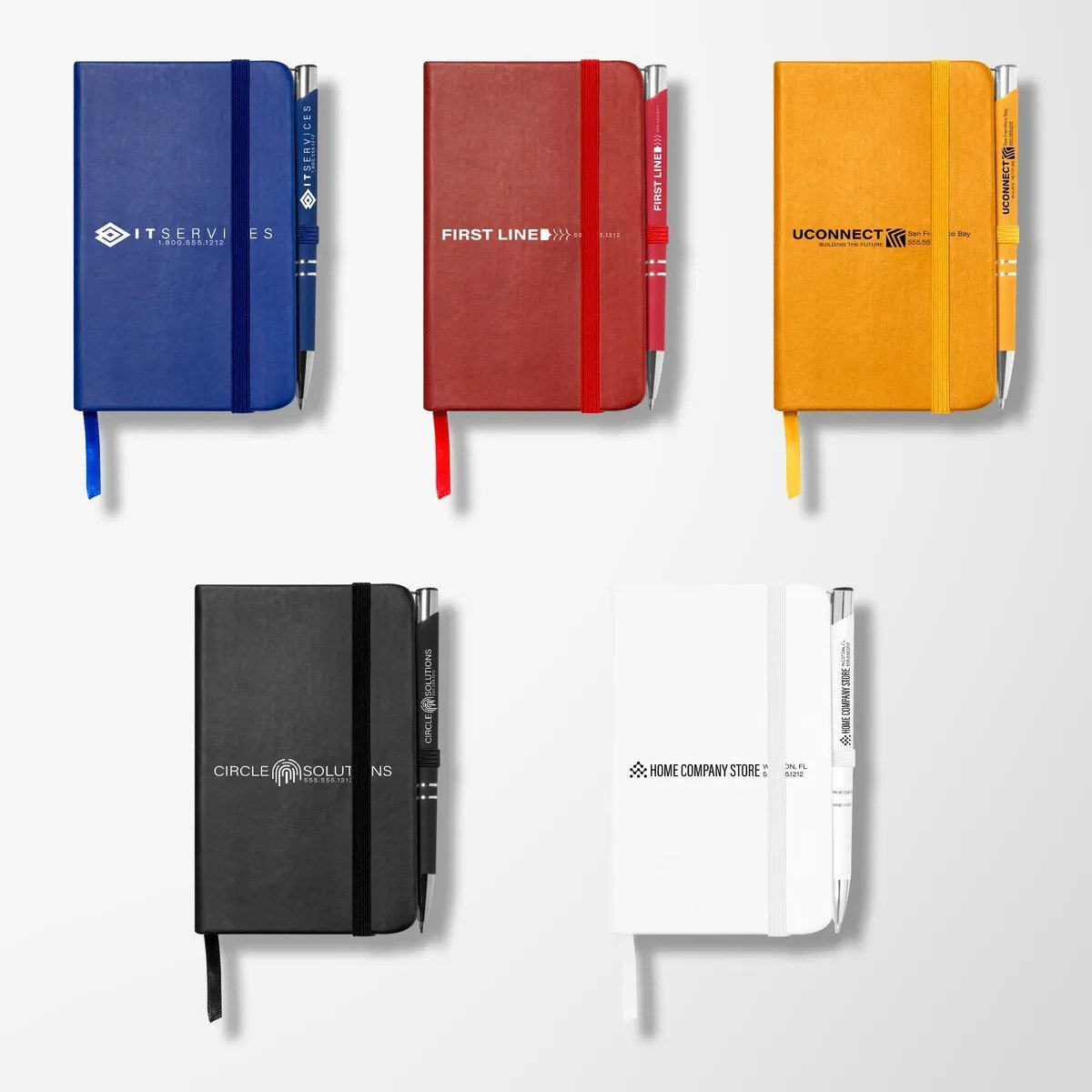 Soft Touch Notebook & Pen Set - Image 5