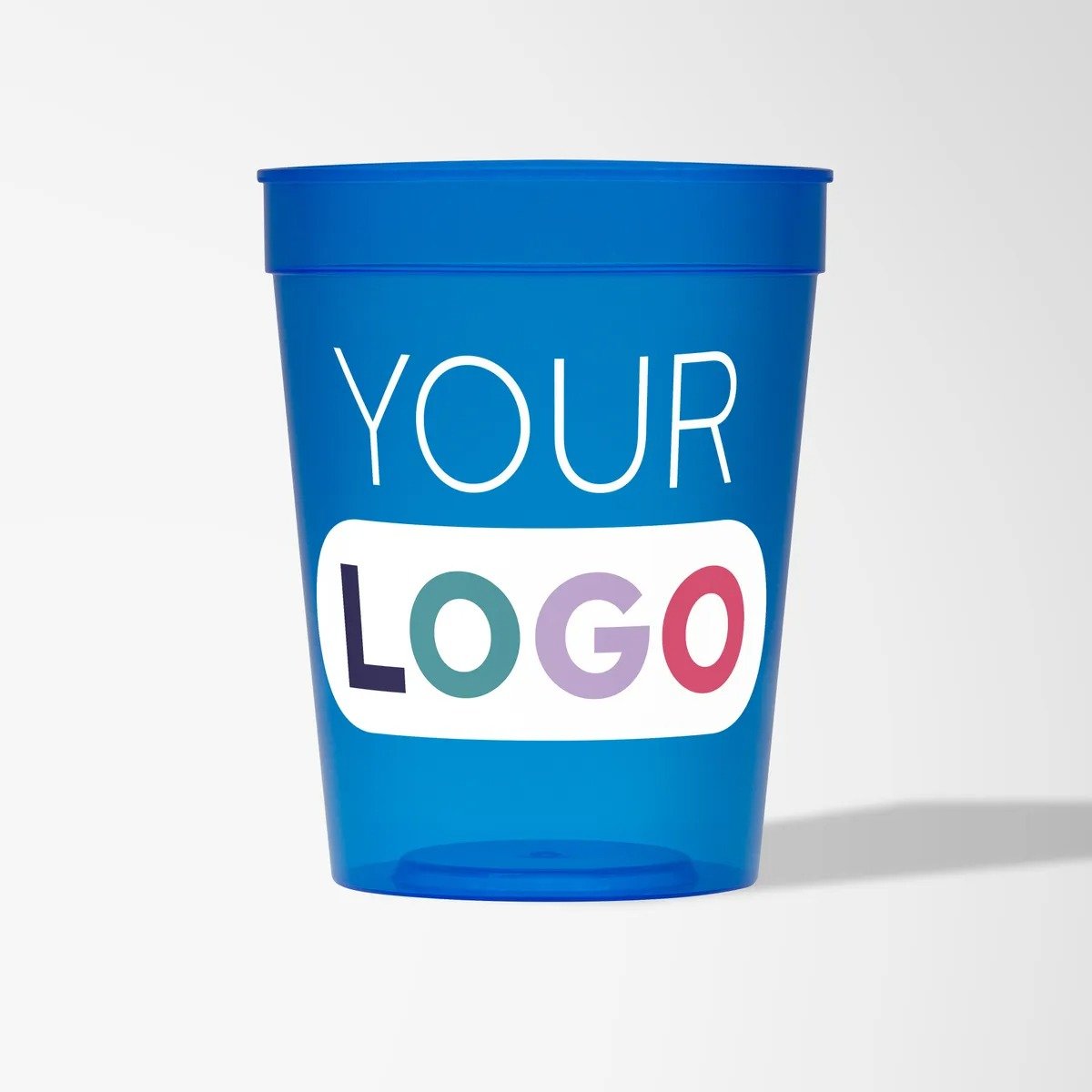 Full Color 16 oz. Ava Plastic Stadium Cup - Image 3