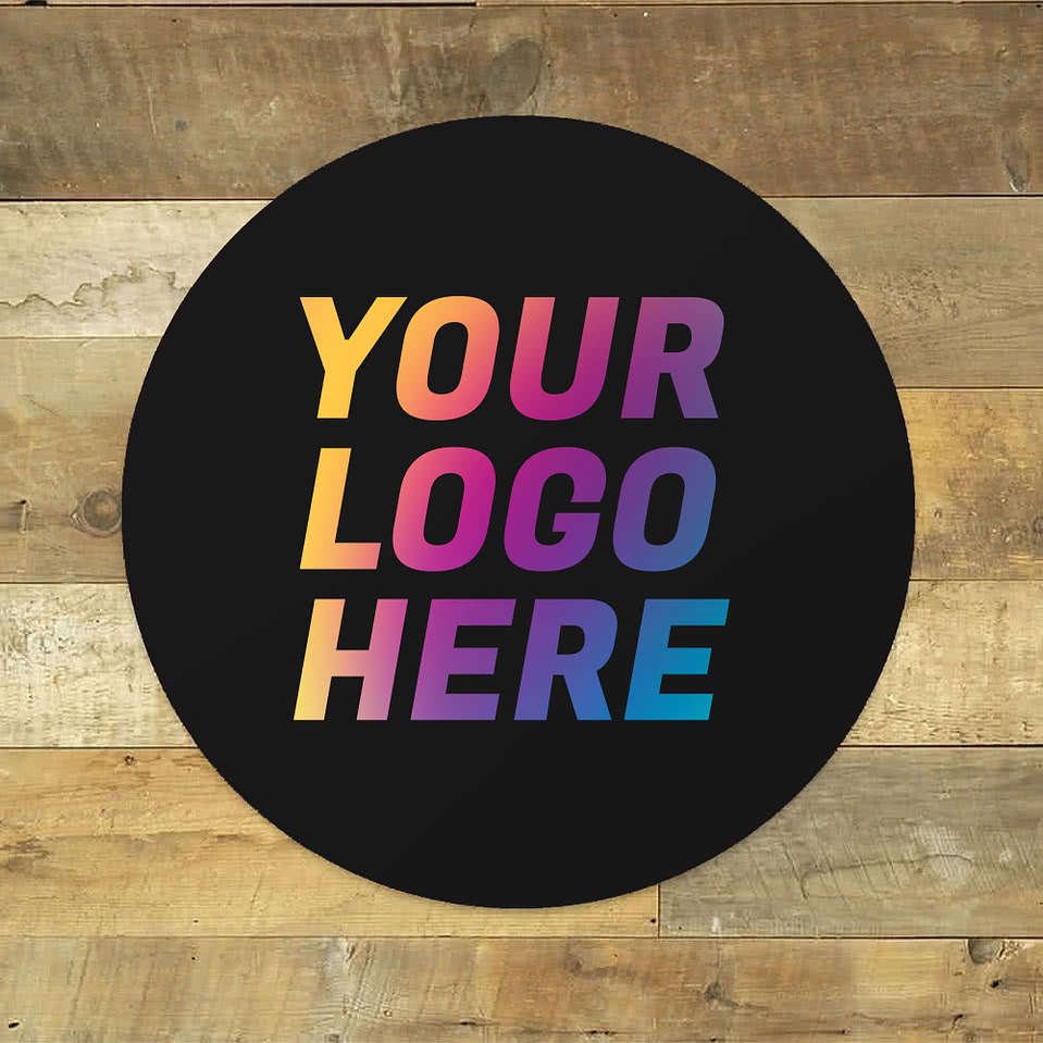 Customized Full Color 12" Circle Floor Decal