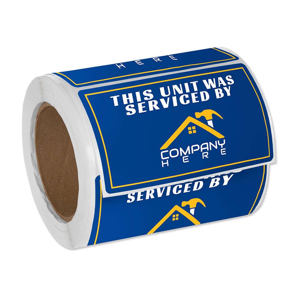 5" x 3" Outdoor Rectangle Roll Labels (Roll of 500)
