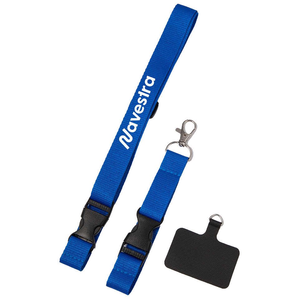 Adjustable Recycled Phone Lanyard