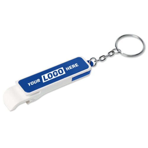 Bottle Opener and Phone Stand Keychain